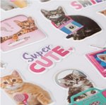 3 D Sticker Katzen